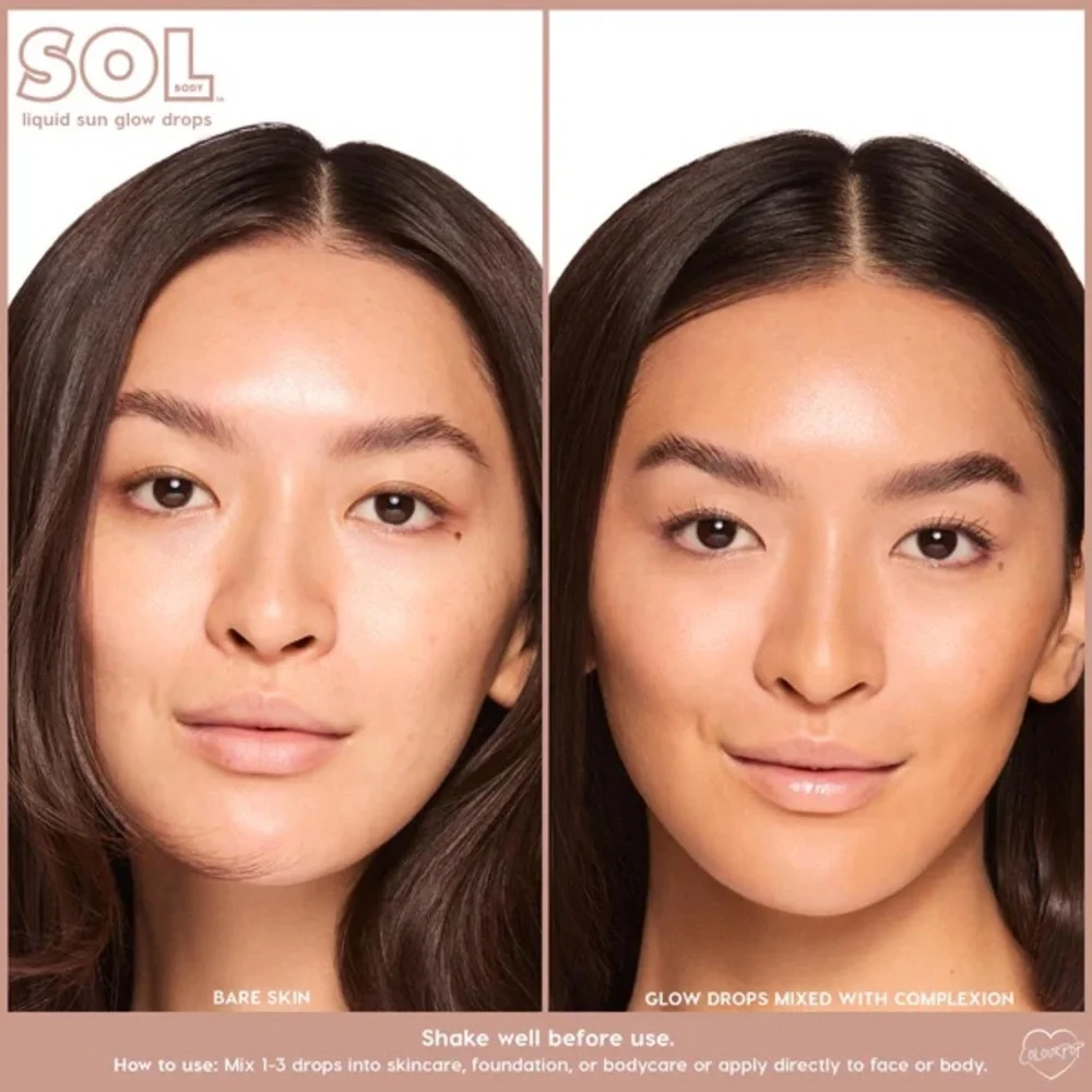 ColourPop Sol‎ Liquid Sun Glow Drops Full Size 1oz Face & Body Blendable Bronzer